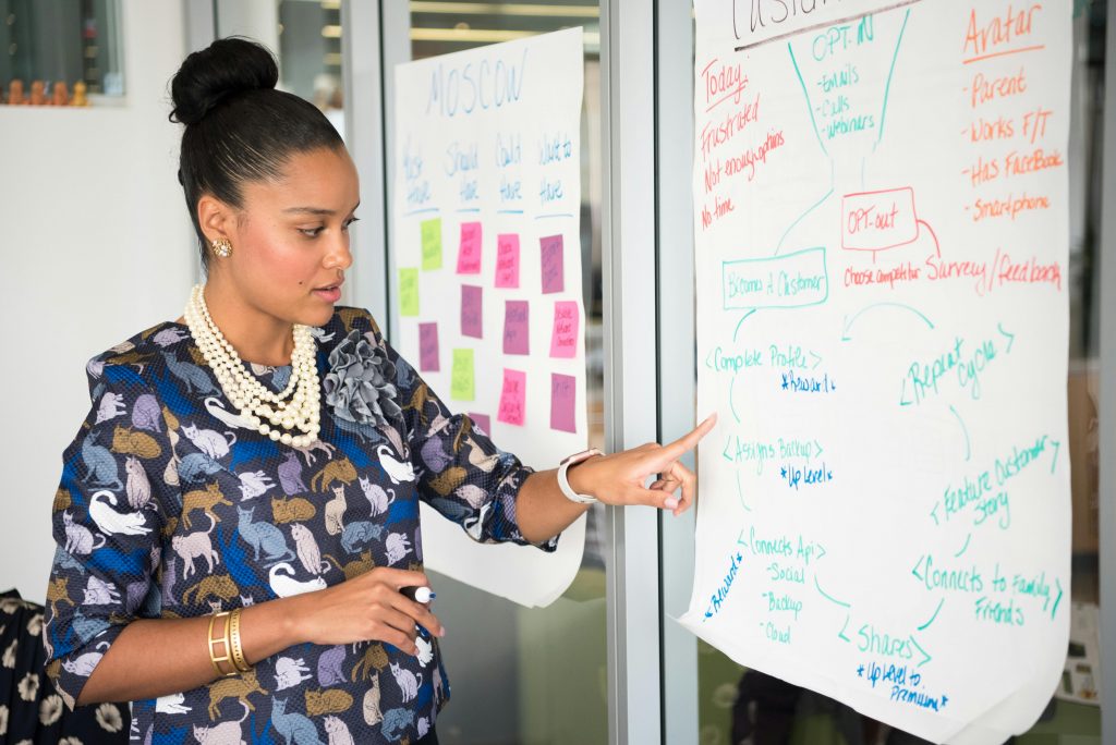brainstorming go-to-market strategies to attract early users.