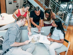 "Marketer developing a marketing in a recession strategy to stay visible and resilient"
